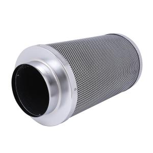 6 Inch * 400mm Hydro Carbon Charcoal Air Filter By Carbon Bed Depth 38mm