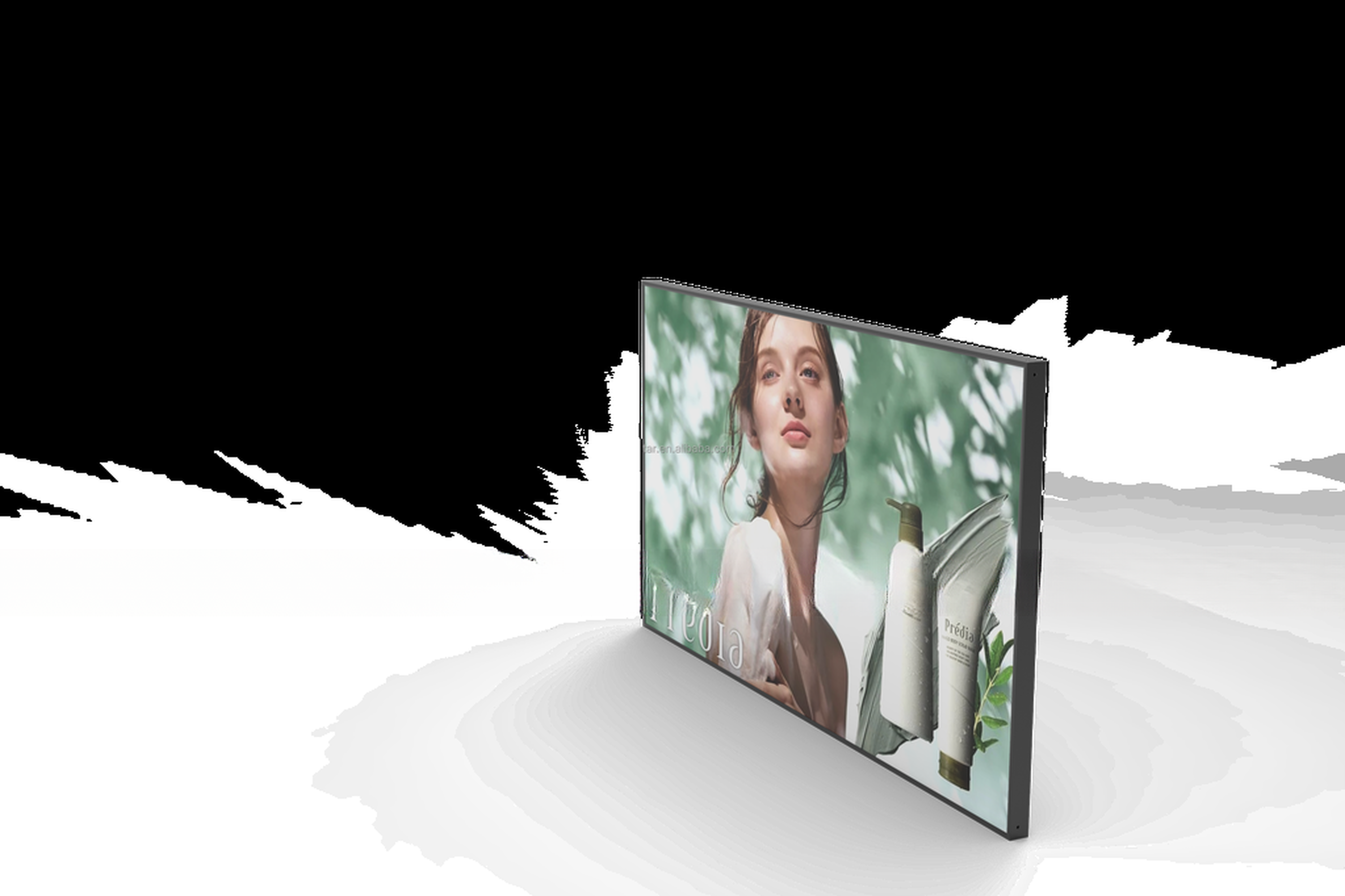 50" 49" inch LED TFT wall high brightness screen for commercial signage AD totem display