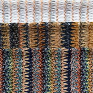European and American garment knitted polyester jacquard mesh fabric polyester