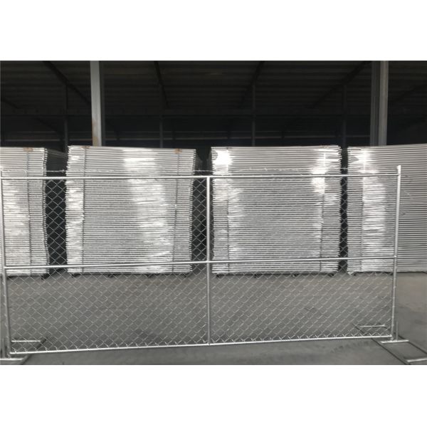 Quality 72" tall x 144" width /6'x12' temporary chain link fence 1.625' tube wall thick 1.2 1.6mm and 1.8mm etc for sale
