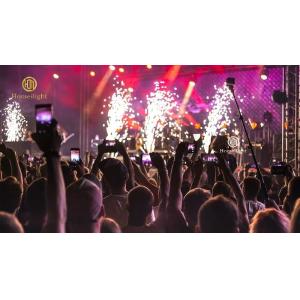 Stage Decoration 750W Cold Sparkle Machine DMX512 Moving Head Stage Effect