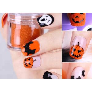 Wholesale Velvet Glitter Decoration Nail Flocking Powder Customizable Colors Plush Nail Sticker from china suppliers