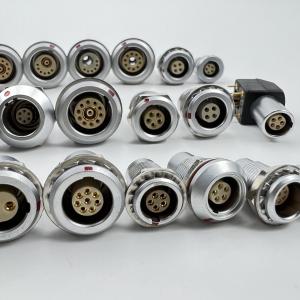 Medical Lemo Circular Push Pull Connectors 5 Pin Customized