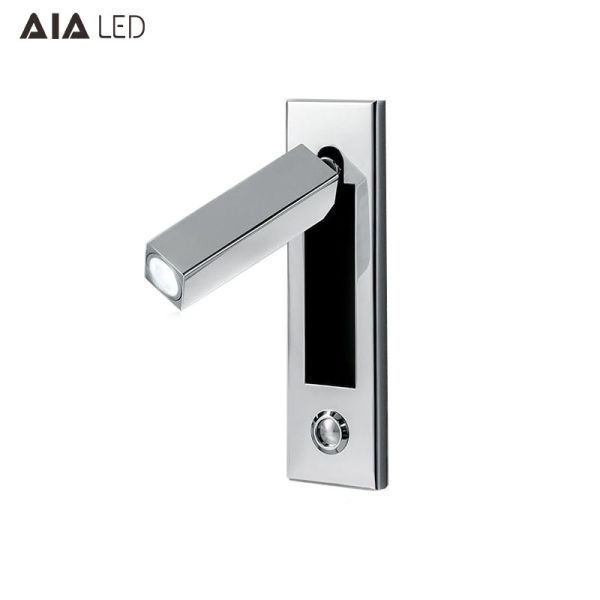 Contemporary adjustable led headboard reading light led bedside reading light bed wall light