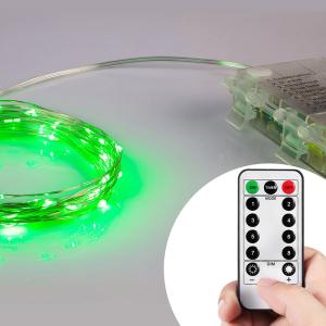13 Key IR Remote Control 3*AA Battery Operated LED String Lights For Christmas,