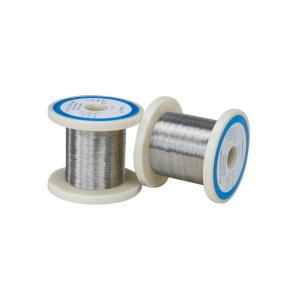 0.02mm Bright Flat Copper Nickel Alloy Wire For Resistor ISO 9001 Approval