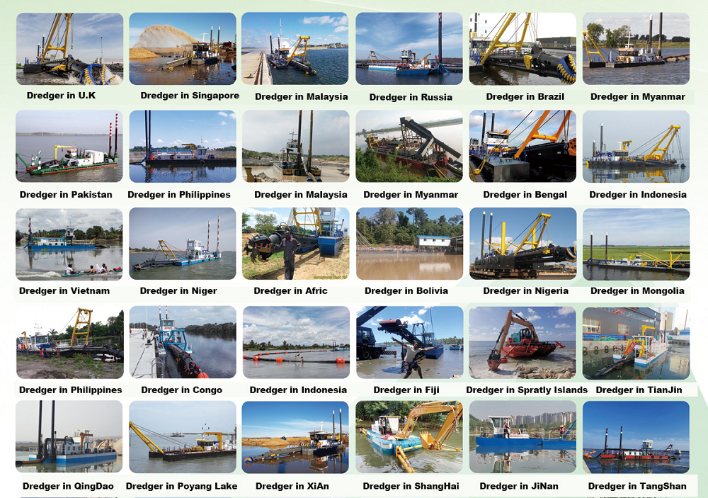 Modular Cutter Suction Hydraulic Sand Dredger Machine Customizable