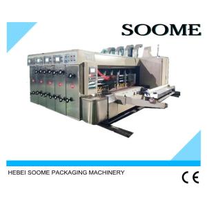 Wholesale Fully Automatic Flexo Printer Slotter Die Cutter Machine For Paper Printing from china suppliers