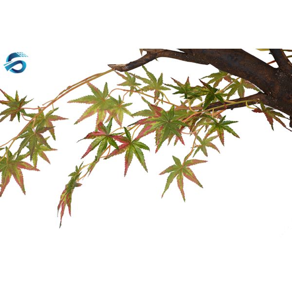 Eco Friendly Durable Artificial Maple Tree Costom Color Handmade Technics