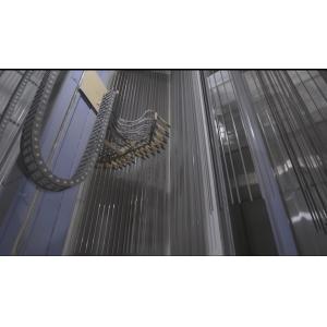 Wholesale Nietnam Gas Heating System High Production Capacity Professional Vertical Powder Coating Production Line Customized Space Configuration Of Aluminium from china suppliers