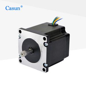 57×57×54mm Dual Shaft Stepper Motor 1.0A 0.9N.m NEMA 23 With Precision
