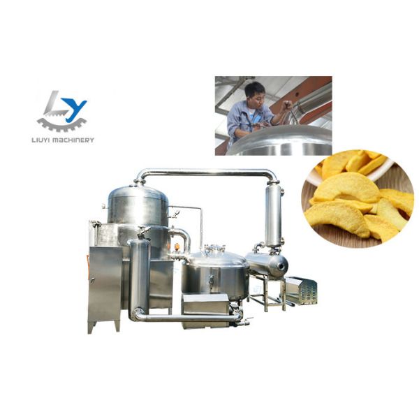 Quality Multi Function Automatic Snacks Vacuum Oil Fryer Full Microcomputer Control for sale