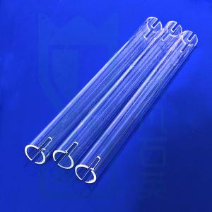 High Temperature Resistant Furnace Factory Custom Fused Quartz Heating Tube