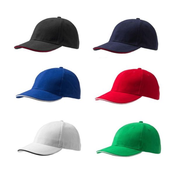 Stylish and Functional Cotton Embroidered Logo Cap with 6 Eyelets