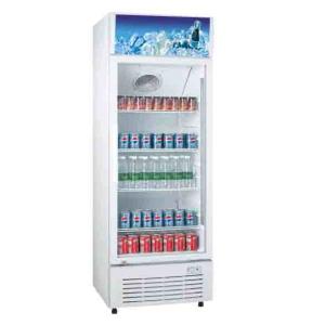 350L Upright Display Fridge , Auto Defrost Refrigerated Display Cooler