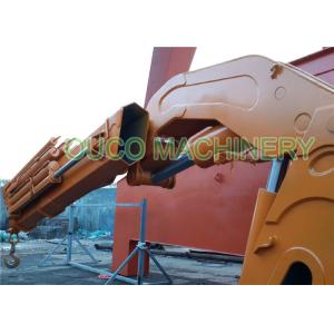 Stepless Speed Control Folding Telescopic Boom Offshore Marine Cranes