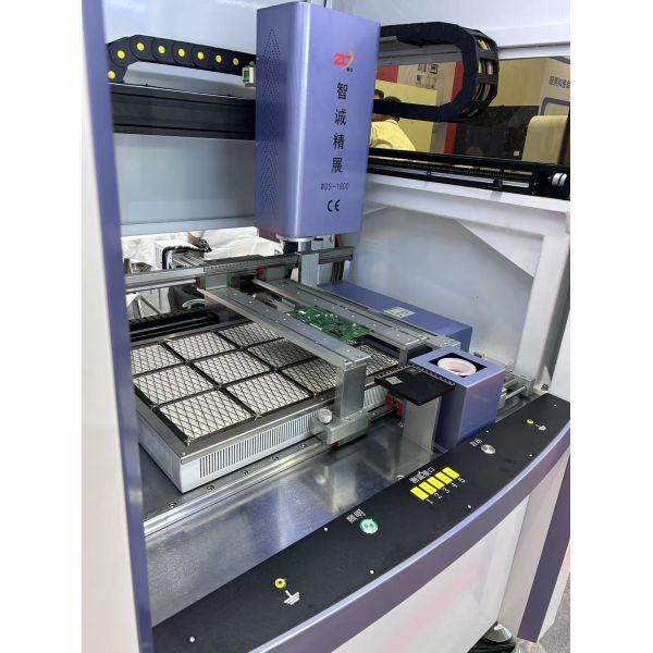 WDS-1800 Fully Automatic BGA Rework Machine with High-Efficient Infrared + Gas Hybrid Heating for Industrial Motherboard PCBA Repairing