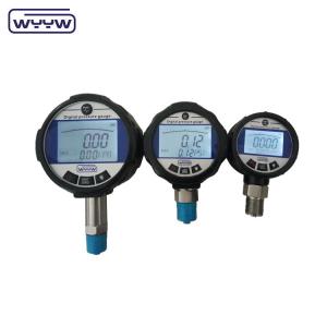 Stainless Steel Digital Gas Pressure Manometer 65mm With 4-5 Digital LCD Display