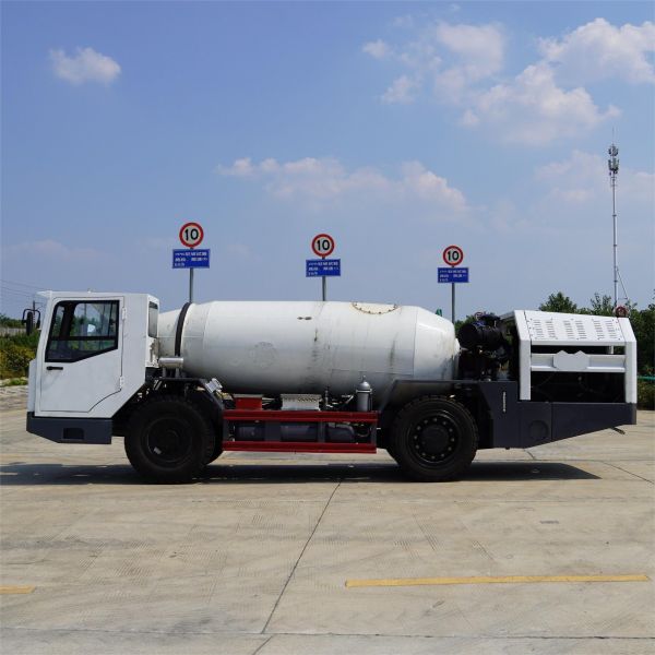 Wc4bj 4m³ Explosion Proof Concrete Mixer Truck for Underground Coal Mining