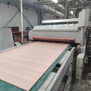 Fancy American Cherry Plywood Crown Cut Wood Veneer Based Mdf Particle Board For
