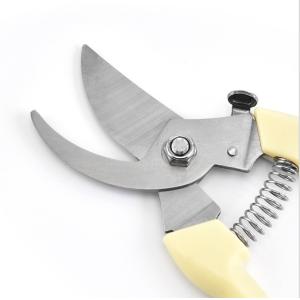 Wholesale 200mm Steel Fruit Tree Scissors With PP Handle Manual Hand Garden Pruning Shears, Curved Blade Cutting Scissor from china suppliers