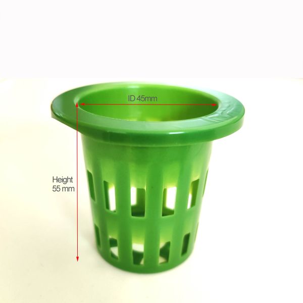 Hydroponic Aeroponic Lettuce Flower Plant Net Pot with Injection Processing