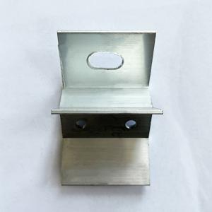 Ground Solar Mounting System Solar Fixing Mid Clamps Side Clamp