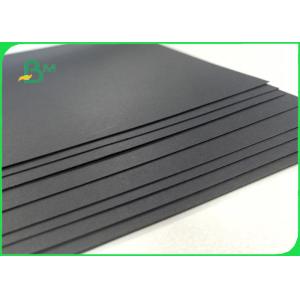 350PT No White Spots On The Surface No Fade Black Stiff Paperboard For Gift Box