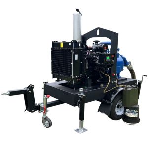 China Factory Diesel Powered Water Pumps High Suction Industrial Fluid Transfer Mobile Water Pump on sale