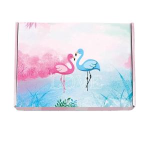 Folded Fancy gift Corrugated Paper Packaging Box For T Shirt Toy