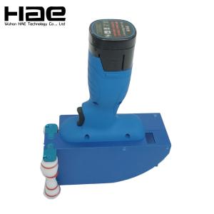 Blue Touch Screen Handheld Inkjet Printer For Carton Mark Batch Coding Lot