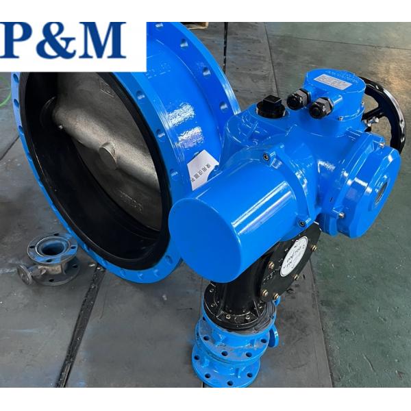 Ductile iron PN16 flange butterfly valve