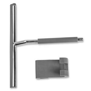 Customized Logo Stainless Steel Window Wiper with Silicone Blade & Hook