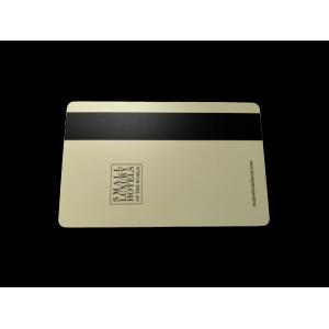 Programmable Black Magnetic Stripe Card Printed Hotel Key Card