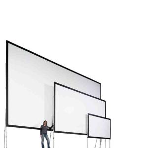 China Front Rear 200 Inches Foldable Projector Screen Frame Matt White on sale China Front Rear 200 Inches Foldable Projector Screen Frame Matt White on sale
