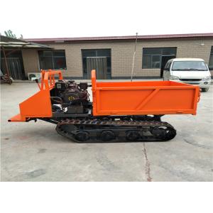 1MT Loading Capacity Crawler Mini Crawler Electric Start Rubber Tracked
