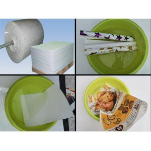 Recyclable Stone Paper Sheets 0.1mm Thickness Rich Mineral Waterproof For Menu