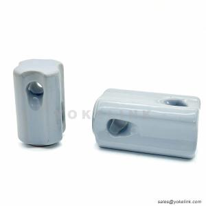 ANSI 54-2 Porcelain Guy Strain Stay Insulator for Poleline Hardware