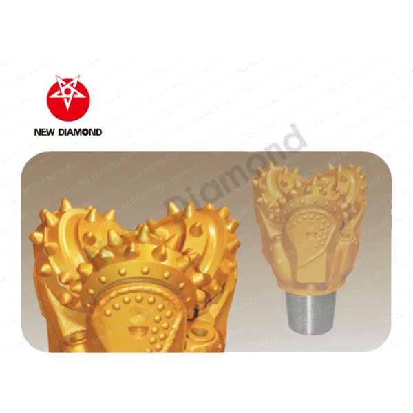 9 229mm Dia Mill Tooth Tricone Drill Bit 412 IADC Code With Jet Air Circulation