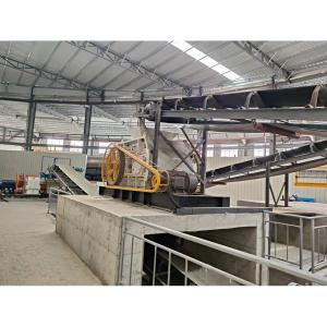25 M3/hr Capacity Roller Crusher Brick Plant Machine For Raw Materials Coarse