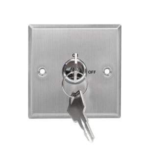 Wholesale Access Control Dpdt Key Switch , Double Throw Double Pole Key Switch Screw Type from china suppliers