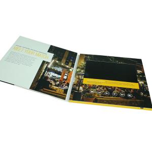 VIF 2018 Promotion Gift Video Greeting Book Card Customimed LCD Video Brochure 7
