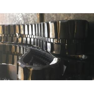 Yanmar Vio45-6b Vio30-6b Excavator Rubber Tracks 400 * 75.5 * 74mm With Low