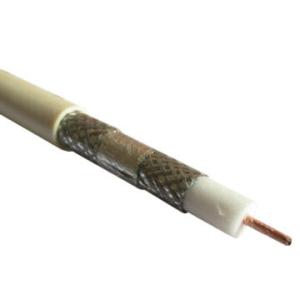 Quad-Shield RG7 Coaxial Cable ROSH Standard 21% CCS 75 Ohm Coaxial Cable For