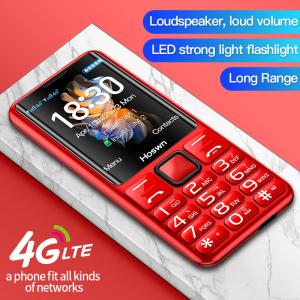 Flashlight Dual SIM Elderly Mobile Phones 2G Feature I79 Phones For Old People