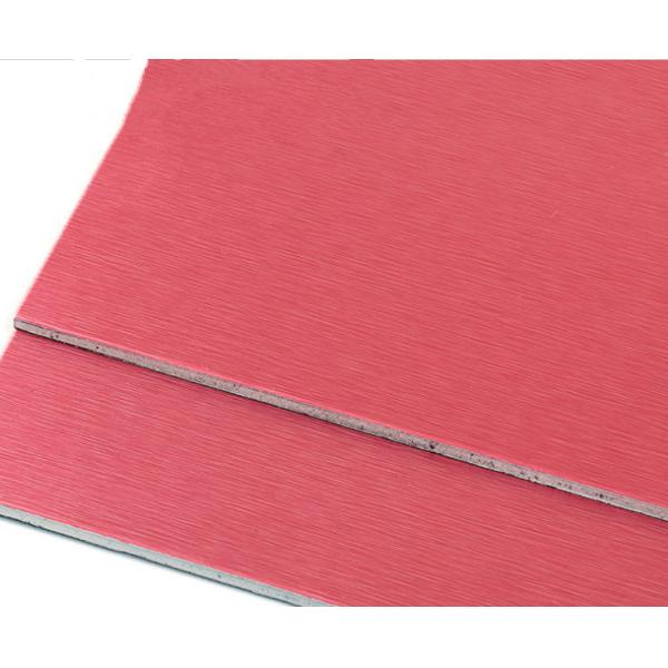 Quality Red 5.5kg/M2 High Gloss Aluminum Composite Panel With Heat Resistance for sale