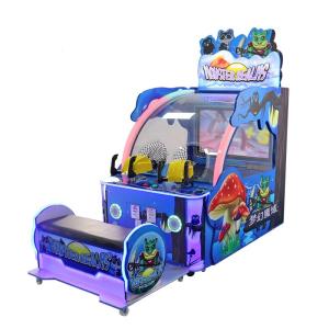 High Revenue Arcade Ticket Machine , Ball Shooting Monster Realms Kids Arcade