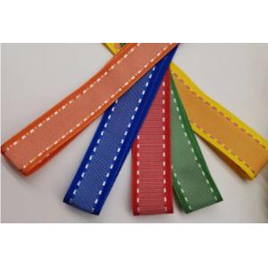 3/8" Width Stitched Grosgrain Ribbon With Nice Lively Appearance