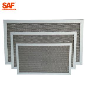 Corrugated Aluminium Mesh Pre Air Filter Oil And Gas Separation Coarse