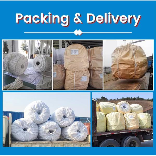 6mm-20mm White Nylon 3 Strand Rope 220 Metre Coil Marine Ropes With Class Certificates